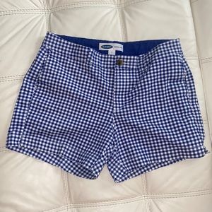Old navy gingham cotton shorts